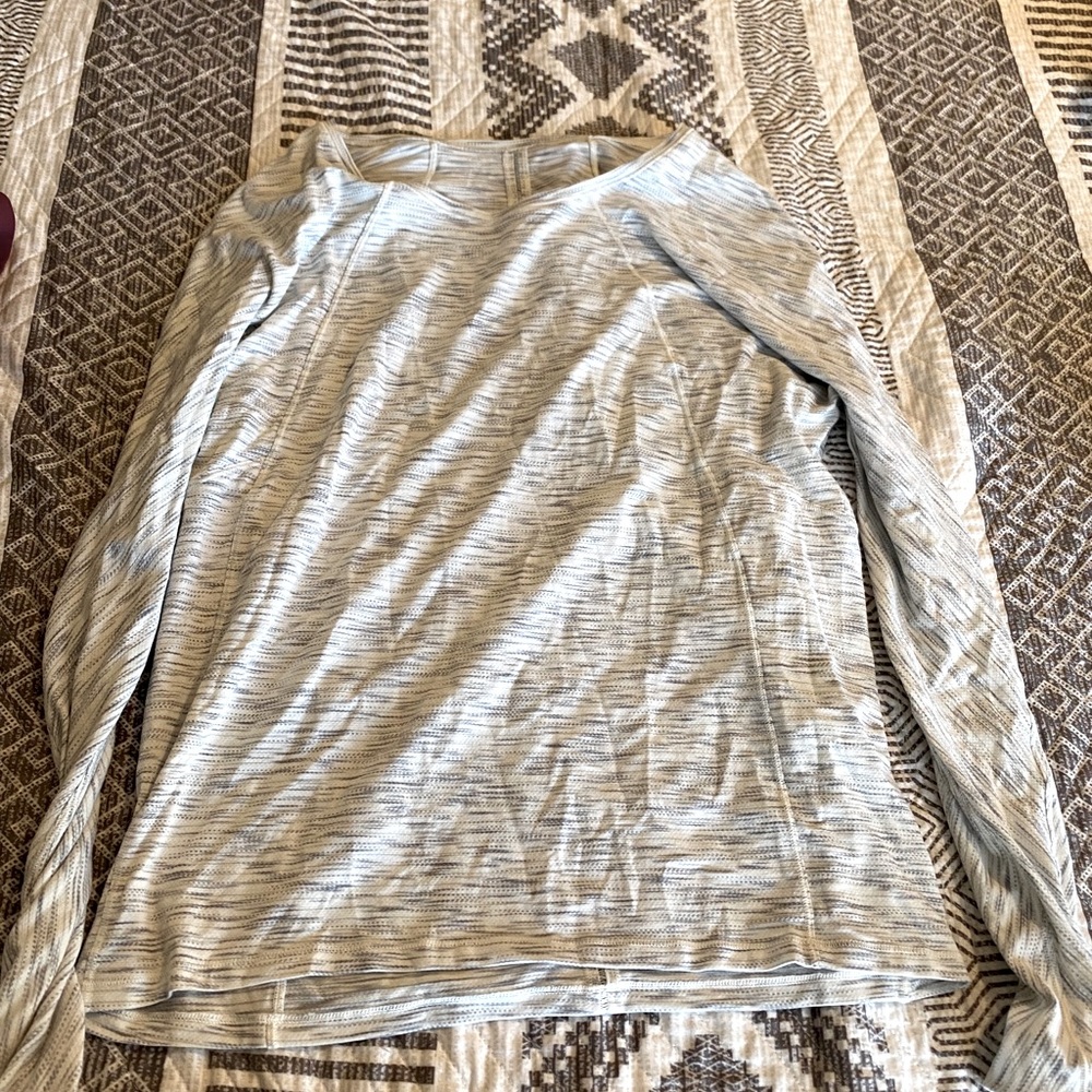 Lululemon White Long Sleeve